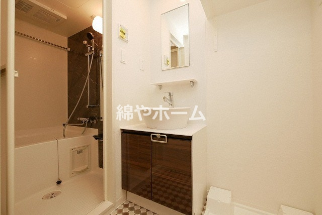 MELDIA CREST NAMBA SOL TERRACEの独立洗面台|独立洗面台です