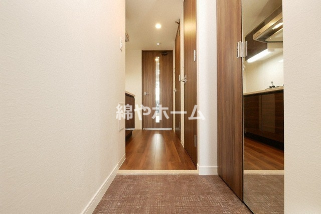 MELDIA CREST NAMBA SOL TERRACEの玄関|毎日通る玄関はこちらです