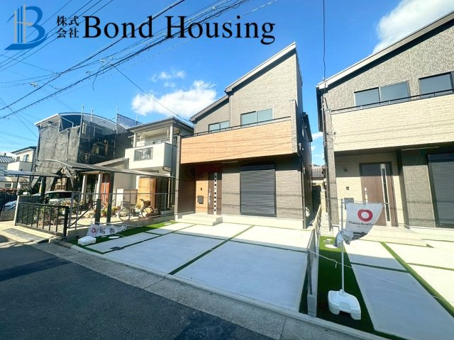 「西明石駅徒歩7分」「パントリーあり」西明石町 全2棟A号棟の前面道路含む現地写真