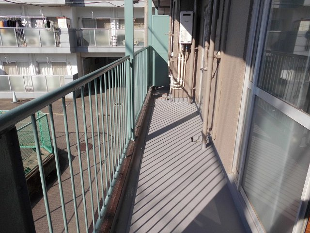 ナナミール西明石クラシコのバルコニー