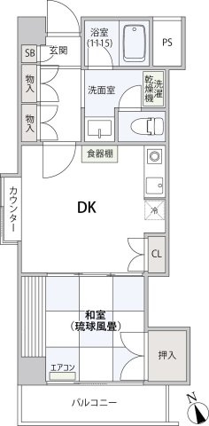 コンフォート文京小石川の間取り