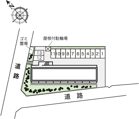 西宮市山口町上山口２丁目のアパートのその他