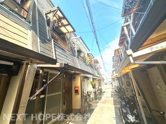【前面道路含む現地写真】 | 尼崎市南武庫之荘７丁目中古テラスハウス | 前面道路と現地です♪