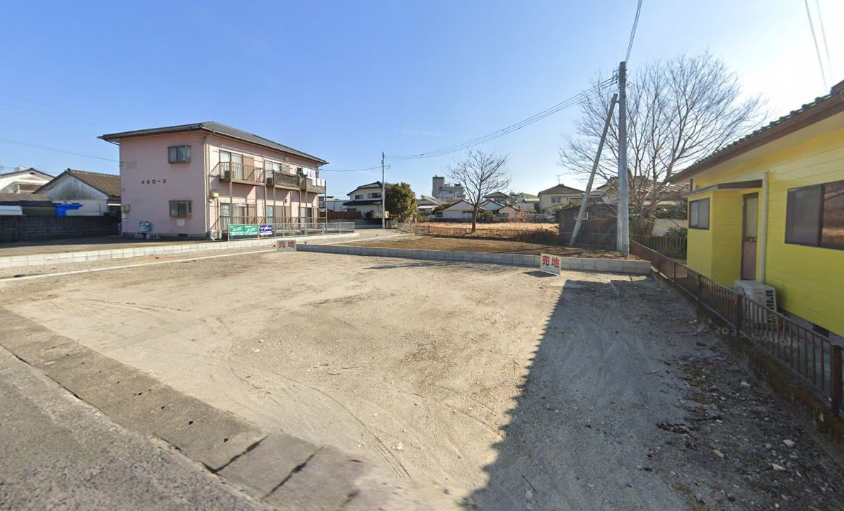 都城市東町の売地の外観