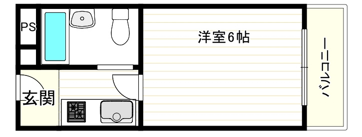 パンジービオラ春日出の間取り
