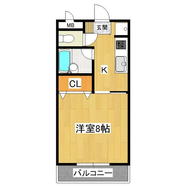 サンハイツつくばねの間取り