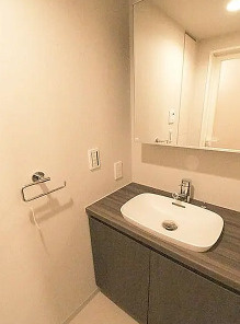 コスモグラシア池田山の独立洗面台