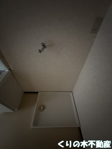 【設備】 | メゾンゆうゆう | 室内洗濯機置き場です