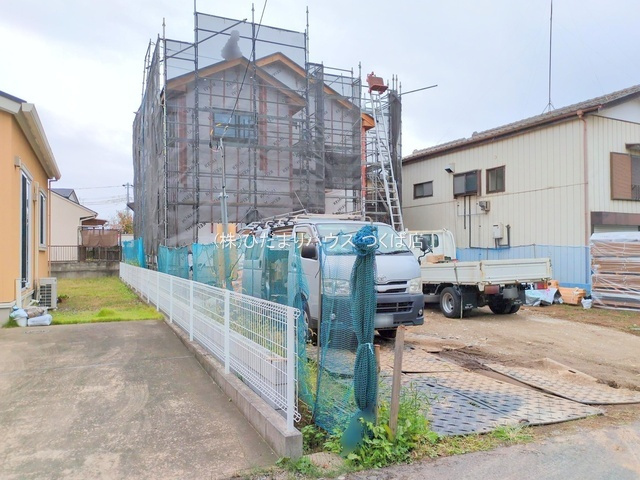 【外観】 | 土浦市真鍋9期　新築戸建 | 10/14撮影