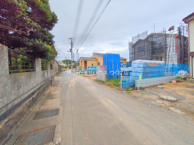 【前面道路含む現地写真】 | 土浦市真鍋9期　新築戸建 | 10/14撮影
