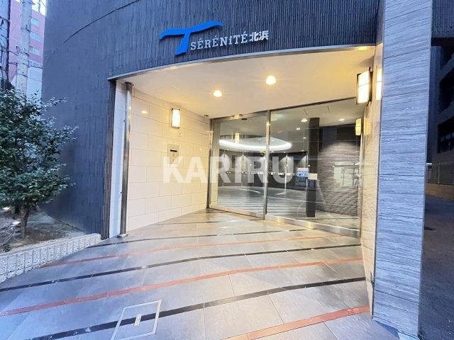 SERENiTE北浜のエントランス|清潔なエントランスです