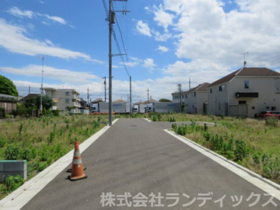 【外観】 | 武蔵村山市岸１丁目売地　５号区 | 全１０区画の分譲現場