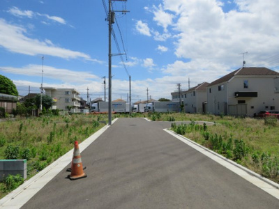 【外観】 | 武蔵村山市岸１丁目売地　８号区 | 全１０区画の分譲現場