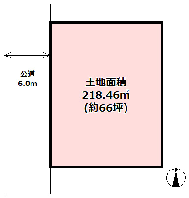 三田市富士が丘４丁目　土地