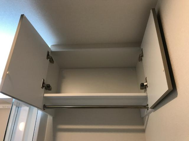 モカの収納|洗濯機上部