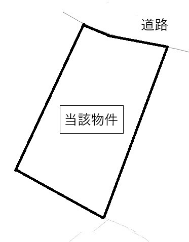 上竜尾町　売地の区画図
