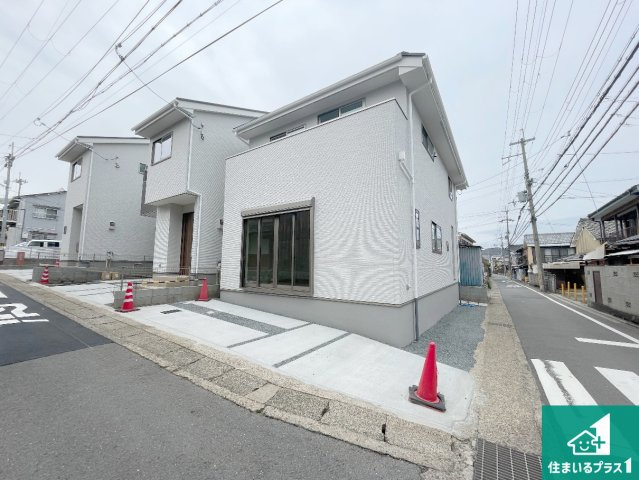 京都市山科区川田西浦町　第1期　新築一戸建ての外観|お客様に長く安心して住んでいだだける事にこだわった家づくり！住んでからのアフターサービスにもしっかりと取り組んでいます！
