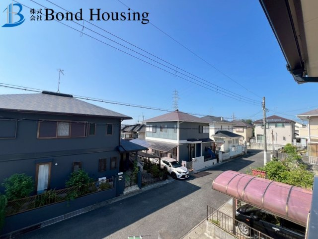 「5LDK」「リフォ済」天が岡 築36年の前面道路含む現地写真