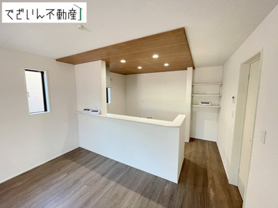 【居間・リビング】 | GRAFARE羽生市中岩瀬　新築住宅 | ≪1号棟≫
現地(2025年12月撮影)