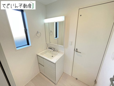 【独立洗面台】 | GRAFARE羽生市中岩瀬　新築住宅 | ≪1号棟≫
現地(2025年12月撮影)