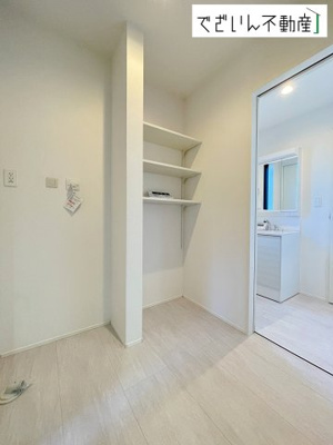 【収納】 | GRAFARE羽生市中岩瀬　新築住宅 | ≪1号棟≫
現地(2025年12月撮影)