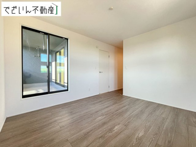 【洋室】 | GRAFARE羽生市中岩瀬　新築住宅 | ≪1号棟≫
現地(2025年12月撮影)