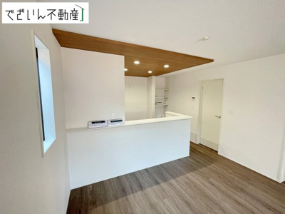 【居間・リビング】 | GRAFARE羽生市中岩瀬　新築住宅 | ≪1号棟≫
現地(2025年12月撮影)