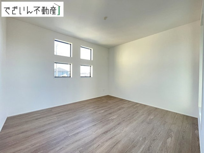 【洋室】 | GRAFARE羽生市中岩瀬　新築住宅 | ≪1号棟≫
現地(2025年12月撮影)