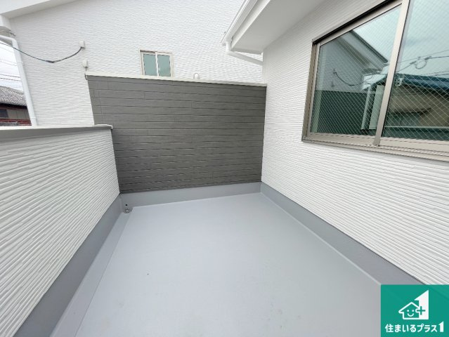 京都市山科区川田西浦町　第1期　新築一戸建てのバルコニー|日当たりのよいバルコニー！お部屋が開放的に！