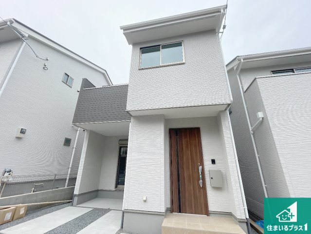 京都市山科区川田西浦町　第1期　新築一戸建ての外観|安心の10年保証！外観を美しく保ち、雨水で汚れを落とします！気になることがありましたら、お気軽にお問い合わせください！