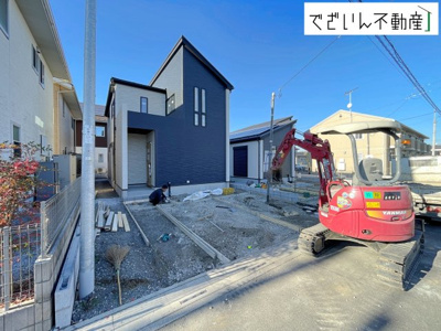 【外観】 | GRAFARE羽生市中岩瀬　新築住宅 | ≪3号棟≫
現地(2025年11月撮影)