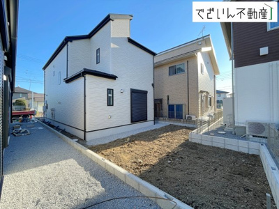 【外観】 | GRAFARE羽生市中岩瀬　新築住宅 | ≪3号棟≫
現地(2025年11月撮影)