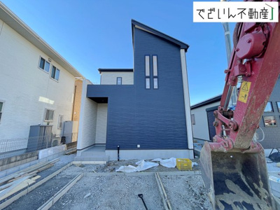 【前面道路含む現地写真】 | GRAFARE羽生市中岩瀬　新築住宅 | ≪3号棟≫
現地(2025年11月撮影)