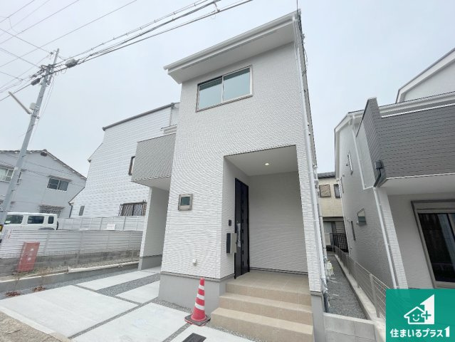 京都市山科区川田西浦町　第1期　新築一戸建ての外観|お客様に長く安心して住んでいだだける事にこだわった家づくり！住んでからのアフターサービスにもしっかりと取り組んでいます！