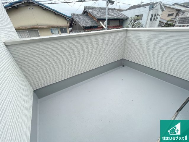 京都市山科区川田西浦町　第1期　新築一戸建てのバルコニー|日当たりのよいバルコニー！お部屋が開放的に！
