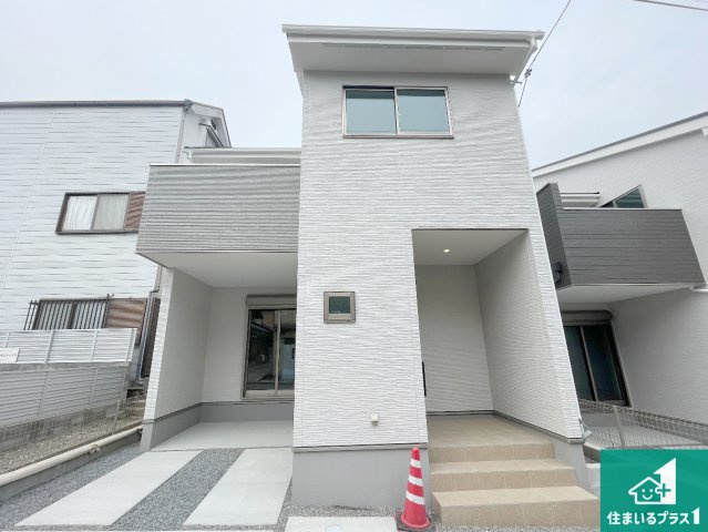 京都市山科区川田西浦町　第1期　新築一戸建ての外観|安心の10年保証！外観を美しく保ち、雨水で汚れを落とします！気になることがありましたら、お気軽にお問い合わせください！