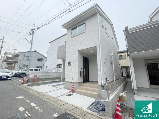 京都市山科区川田西浦町　第1期　新築一戸建ての外観|安心の10年保証！外観を美しく保ち、雨水で汚れを落とします！気になることがありましたら、お気軽にお問い合わせください！