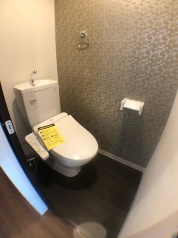 コンパクトで使いやすいトイレです