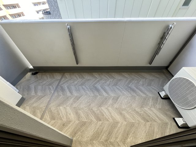 リビオメゾン新大阪のバルコニー