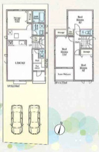 【間取り】 | 【名古屋市天白区海老山町1204新築戸建J棟】✨️仲介手数料無料✨️山根小学校・天白中学校