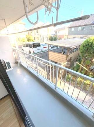 サニーハイツのバルコニー