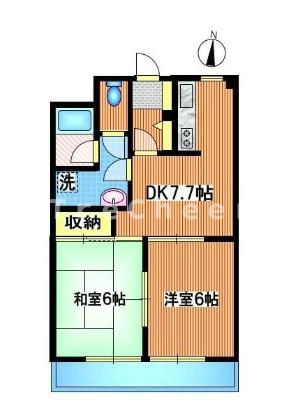 サニーハイツの間取り