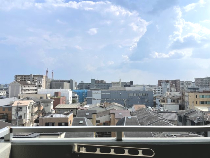 プリオーレ京都西院の展望|6階ならではの開放感が味わえます！