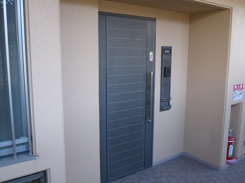 シャルマン和泉の玄関|毎日通る玄関はこちらです