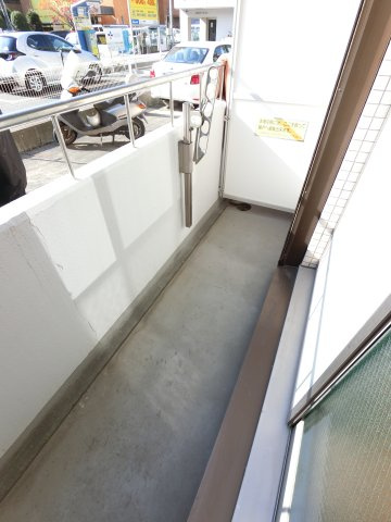 ルーラル八番館のバルコニー