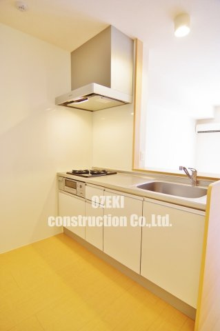 Verde lakeのキッチン