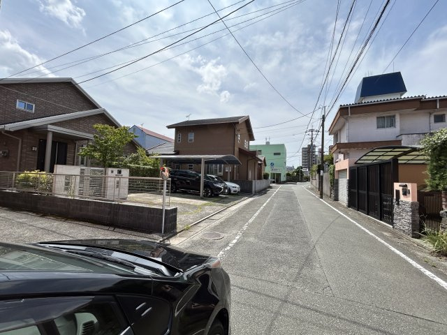 【前面道路含む現地写真】 | 久留米市櫛原町土地