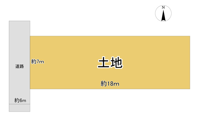 【区画図】 | 久留米市櫛原町土地