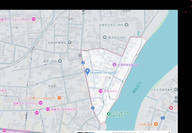 【地図】 | 石巻市住吉町１丁目88-3