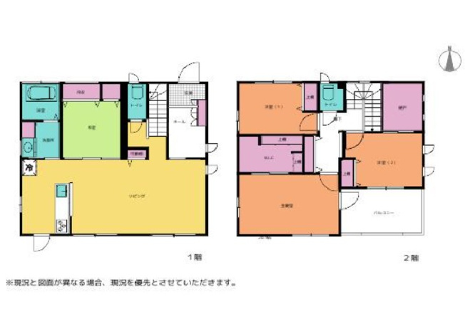【間取り】 | 間取りは4LDKになります。